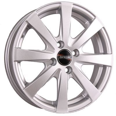 TECH-LINE 534 5.5×15 4×100 ET45 DIA60.1 SILVER литой