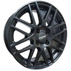PROMA ТОРНАДО 6×15 4×98 ET34 DIA58.6 ЧЕРНЫЙ МАТОВЫЙ литой