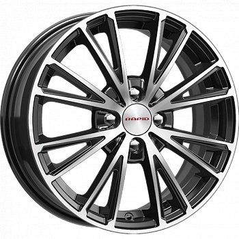 RAPID МЕАНДР 6×15 4×100 ET46 DIA54.1 АЛМАЗ литой