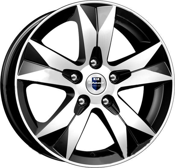 K&K CROSSLINE 6.5×16 5×114.3 ET47 DIA66.1 АЛМАЗ литой