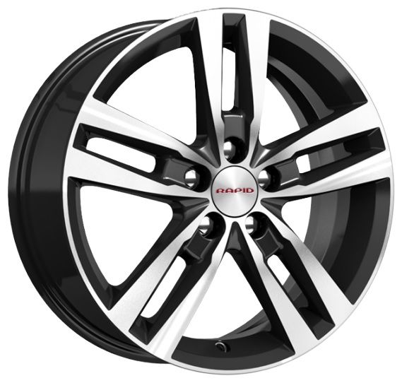 K&K RASSVET 6.5×16 5×114.3 ET45 DIA67.1 ДАРК ПЛАТИНУМ литой