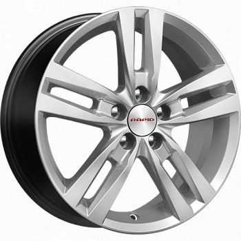 K&K RASSVET 6.5×16 5×114.3 ET45 DIA66.1 SILVER литой