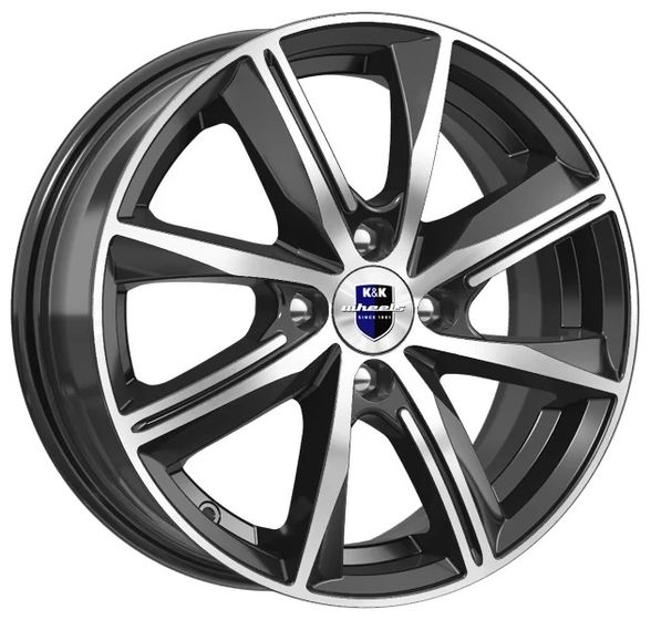 K&K АРНАР 6×15 4×100 ET50 DIA60.1 ДАРК ПЛАТИНУМ литой