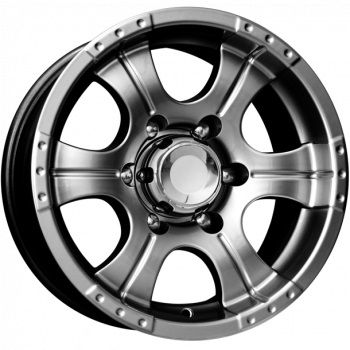 K&K БАЙКОНУР 8×16 5×139.7 ET20 DIA110.1 ДАРК ПЛАТИНУМ литой