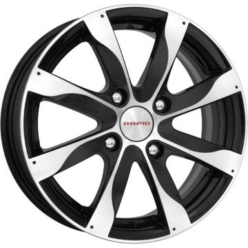 K&K ДЖЕМИНИ 6×15 4×100 ET48 DIA54.1 АЛМАЗ литой