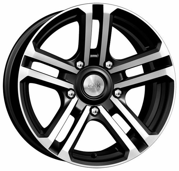 K&K ПАЛЛАДИКА 7×16 5×139.7 ET30 DIA98 ДАРК ПЛАТИНУМ литой