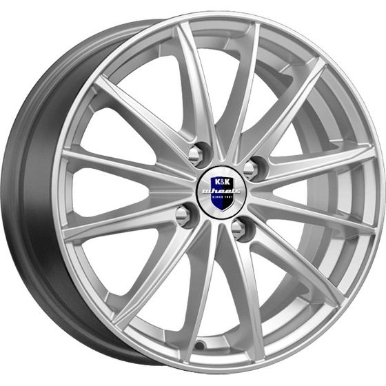 K&K ПОЙНТ БЛАНК 6×15 4×100 ET40 DIA60.1 SILVER литой