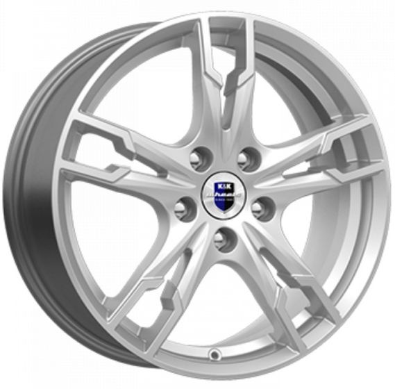 K&K СОЛАР 7×17 4×100 ET41 DIA60.1 SILVER литой