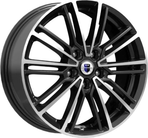 K&K ЭРФУРТ 7×17 5×112 ET40 DIA66.6 ДАРК ПЛАТИНУМ литой
