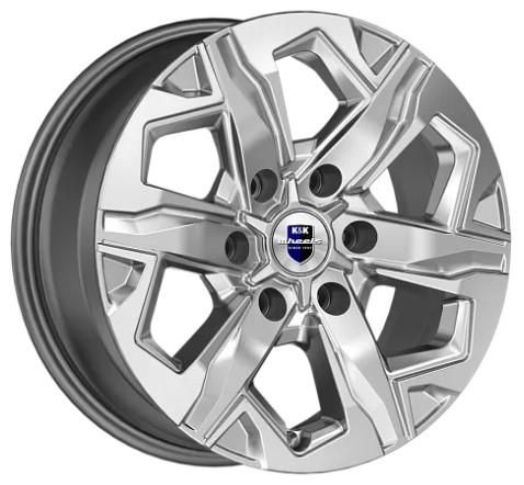 K&K ТЕЙТ 7.5×17 6×139.7 ET42 DIA75.1 ДАРК ПЛАТИНУМ литой