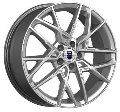 K&K ВУДРОФ 7×18 5×114.3 ET37 DIA66.6 ДАРК ПЛАТИНУМ литой
