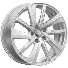 K&K КС1111 7×18 5×100 ET28 DIA57.1 SILVER литой