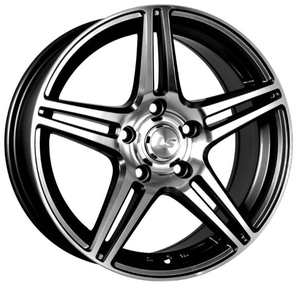 LS WHEELS LS 770 7×16 4×100 ET42 DIA60.1 BKF литой LS WHEELS LS 770 7×16 4×100 ET42 DIA60.1 BKF литой