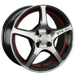 LS WHEELS LS 537 6.5×16 5×114.3 ET45 DIA73.1 BKF литой