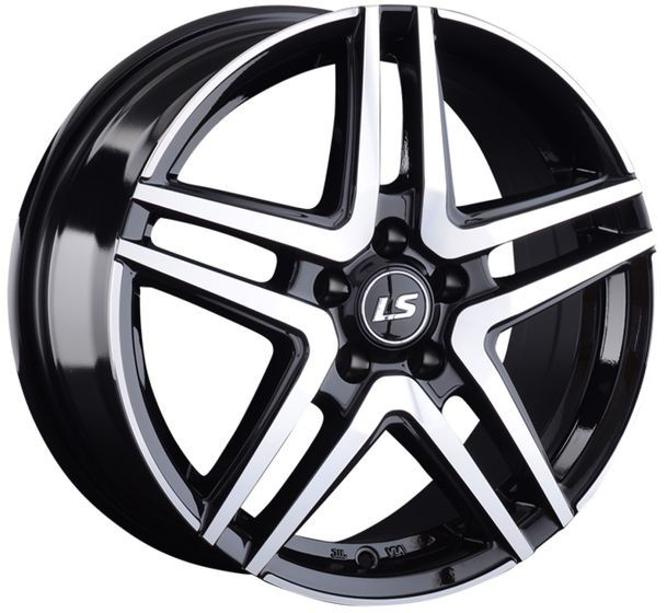 LS WHEELS LS 420 6.5×16 5×100 ET38 DIA57.1 BKF литой