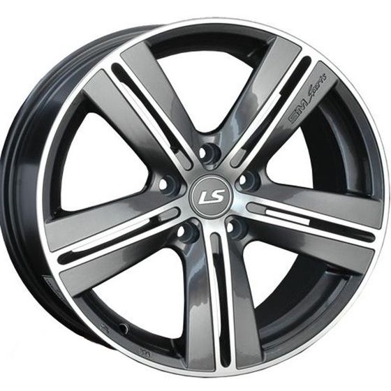 LS WHEELS LS 320 7.5×18 5×114.3 ET45 DIA73.1 GMF литой LS WHEELS LS 320 7.5×18 5×114.3 ET45 DIA73.1 GMF литой