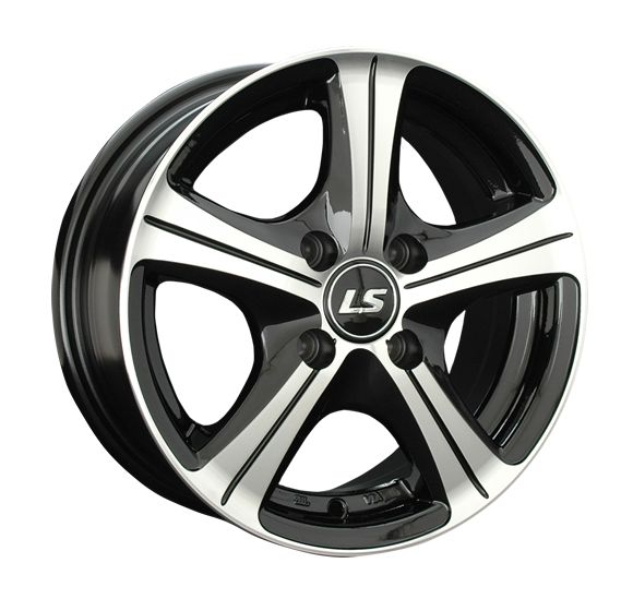 LS WHEELS LS 202 7×16 4×100 ET40 DIA73.1 BKF литой LS WHEELS LS 202 7×16 4×100 ET40 DIA73.1 BKF литой