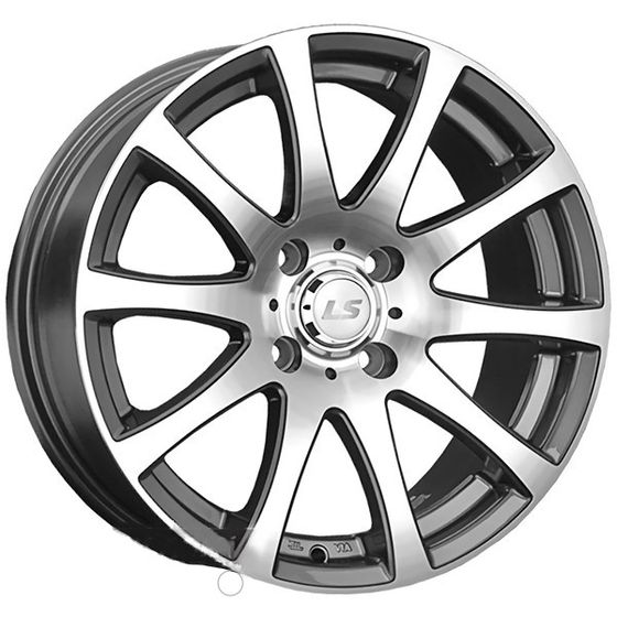 LS WHEELS LS 195 7×16 5×112 ET39 DIA66.6 GMF литой LS WHEELS LS 195 7×16 5×112 ET39 DIA66.6 GMF литой