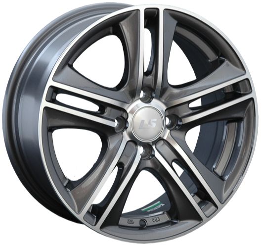 LS WHEELS LS 191 7×16 4×108 ET27 DIA65.1 GMF литой