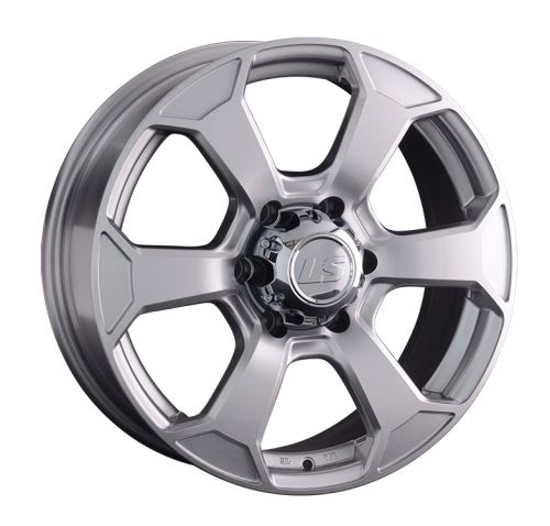 LS WHEELS LS 187 7.5×18 6×139.7 ET36 DIA100.1 SILVER литой