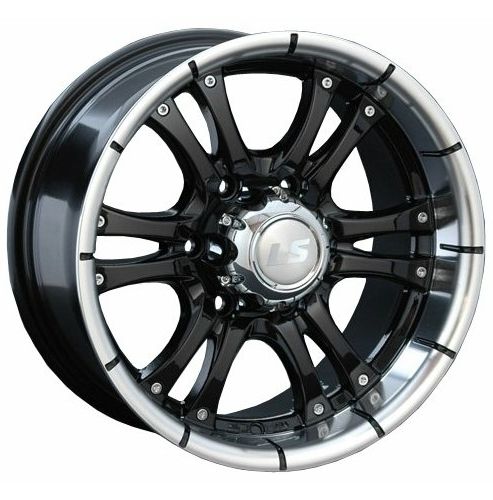 LS WHEELS LS 161 8×16 6×139.7 ET10 DIA93.1 BKL литой LS WHEELS LS 161 8×16 6×139.7 ET10 DIA93.1 BKL литой