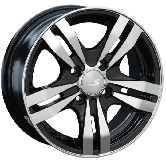 LS WHEELS LS 142 6.5×16 5×114.3 ET45 DIA73.1 BKF литой