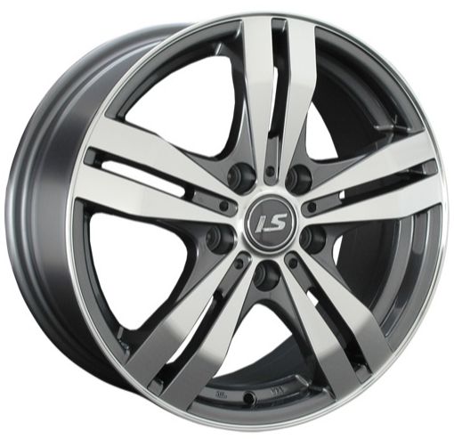 LS WHEELS LS 142 6.5×16 5×114.3 ET45 DIA73.1 GMF литой LS WHEELS LS 142 6.5×16 5×114.3 ET45 DIA73.1 GMF литой