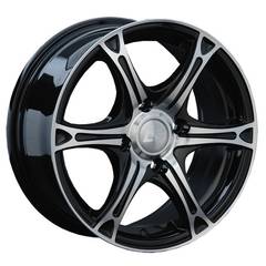 LS WHEELS LS 131 7×16 4×98 ET28 DIA58.6 BKF литой