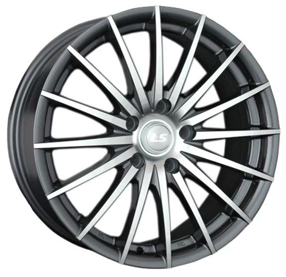 LS WHEELS LS 367 7×16 4×100 ET40 DIA73.1 GMF литой LS WHEELS LS 367 7×16 4×100 ET40 DIA73.1 GMF литой