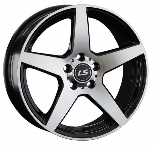 LS WHEELS LS 360 7.5×17 5×108 ET33 DIA65.1 BKF литой