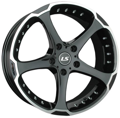 LS WHEELS LS 358 8×18 5×120 ET30 DIA72.6 BKL литой LS WHEELS LS 358 8×18 5×120 ET30 DIA72.6 BKL литой