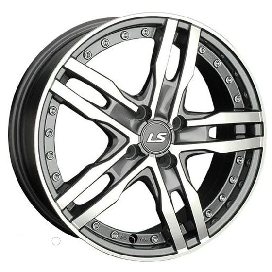 LS WHEELS LS 356 7×17 5×114.3 ET40 DIA73.1 GMF литой LS WHEELS LS 356 7×17 5×114.3 ET40 DIA73.1 GMF литой