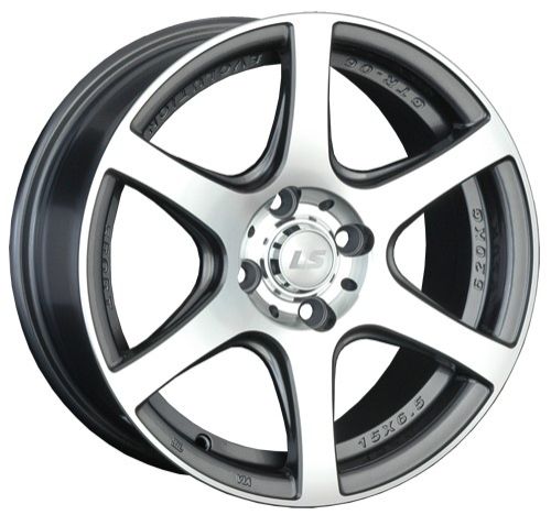 LS WHEELS LS 328 7.5×17 5×114.3 ET45 DIA73.1 GMF литой LS WHEELS LS 328 7.5×17 5×114.3 ET45 DIA73.1 GMF литой