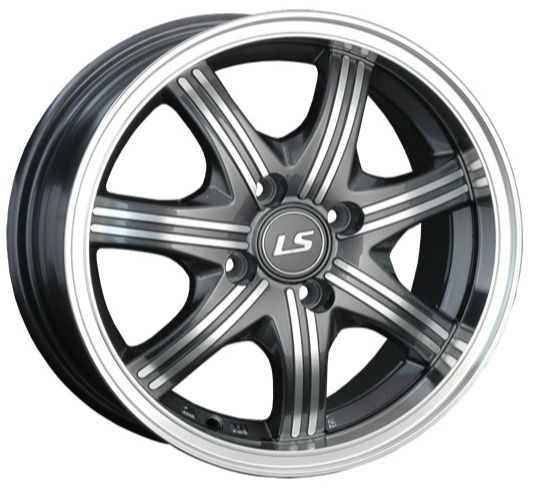LS WHEELS LS 323 7×16 5×114.3 ET40 DIA73.1 GMF литой