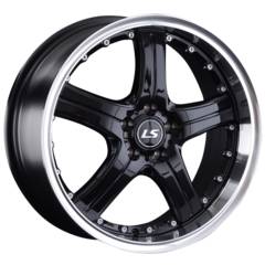 LS WHEELS LS 322 7.5×17 5×100 ET35 DIA73.1 BKL литой