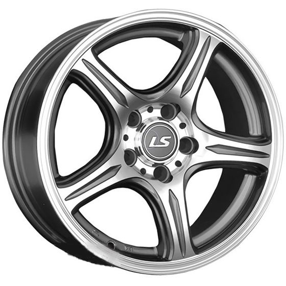 LS WHEELS LS 319 6.5×15 4×100 ET40 DIA73.1 GMF литой LS WHEELS LS 319 6.5×15 4×100 ET40 DIA73.1 GMF литой
