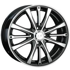 LS WHEELS LS 298 6×15 4×100 ET45 DIA73.1 BKF литой