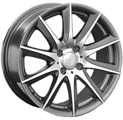 LS WHEELS LS 286 7×17 5×114.3 ET40 DIA73.1 GMF литой LS WHEELS LS 286 7×17 5×114.3 ET40 DIA73.1 GMF литой