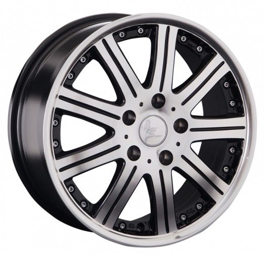 LS WHEELS LS 826 6×16 4×100 ET40 DIA73.1 BKF литой
