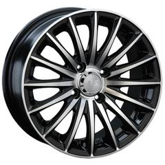 LS WHEELS LS 804 6.5×15 4×100 ET45 DIA73.1 BKF литой