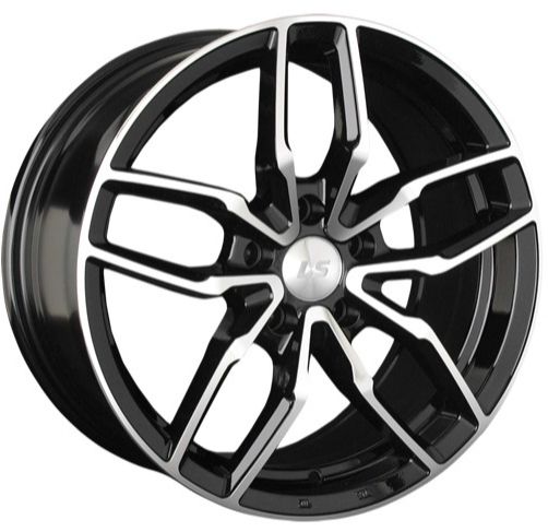 LS WHEELS LS 790 7.5×17 5×114.3 ET40 DIA73.1 BKF литой LS WHEELS LS 790 7.5×17 5×114.3 ET40 DIA73.1 BKF литой