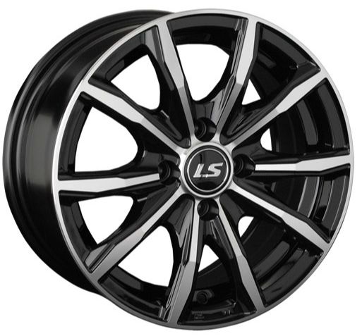 LS WHEELS LS 786 6×16 4×100 ET41 DIA60.1 BKF литой LS WHEELS LS 786 6×16 4×100 ET41 DIA60.1 BKF литой
