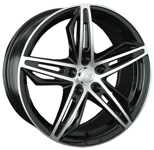 LS WHEELS LS 756 7.5×17 5×114.3 ET45 DIA73.1 BKF литой LS WHEELS LS 756 7.5×17 5×114.3 ET45 DIA73.1 BKF литой