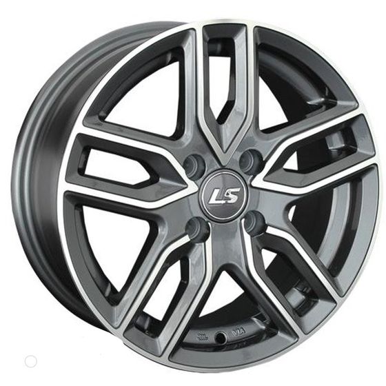 LS WHEELS LS 735 6.5×15 5×114.3 ET40 DIA73.1 GMF литой LS WHEELS LS 735 6.5×15 5×114.3 ET40 DIA73.1 GMF литой