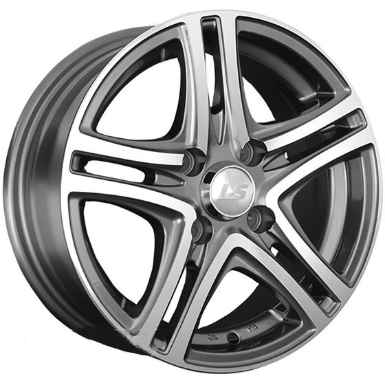 LS WHEELS LS 570 6.5×15 5×100 ET40 DIA73.1 GMF литой LS WHEELS LS 570 6.5×15 5×100 ET40 DIA73.1 GMF литой
