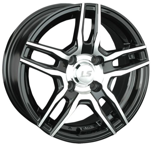 LS WHEELS LS 569 6.5×15 5×100 ET40 DIA73.1 BKF литой