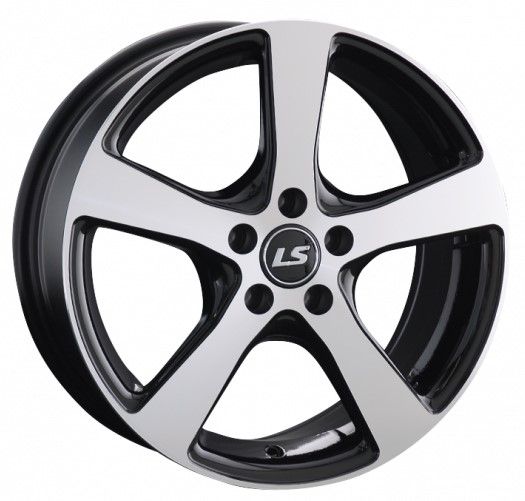 LS WHEELS LS 956 7×16 5×100 ET40 DIA57.1 BKF литой LS WHEELS LS 956 7×16 5×100 ET40 DIA57.1 BKF литой