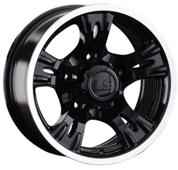 LS WHEELS LS 883 7×15 5×139.7 ET-10 DIA108.5 BKL литой