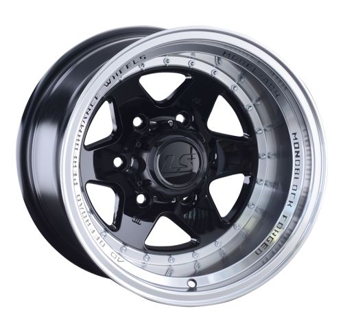 LS WHEELS LS 879 10×15 6×139.7 ET-44 DIA106.1 BKL литой