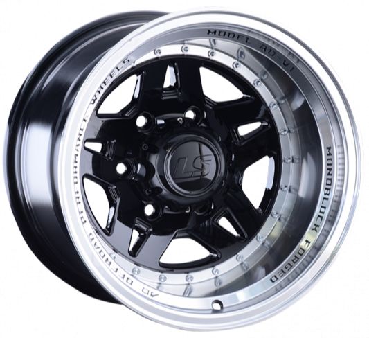 LS WHEELS LS 878 10×16 5×139.7 ET-44 DIA108.1 BKL литой